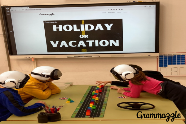 Repasa vocabulario británico y americano - Grammazzle